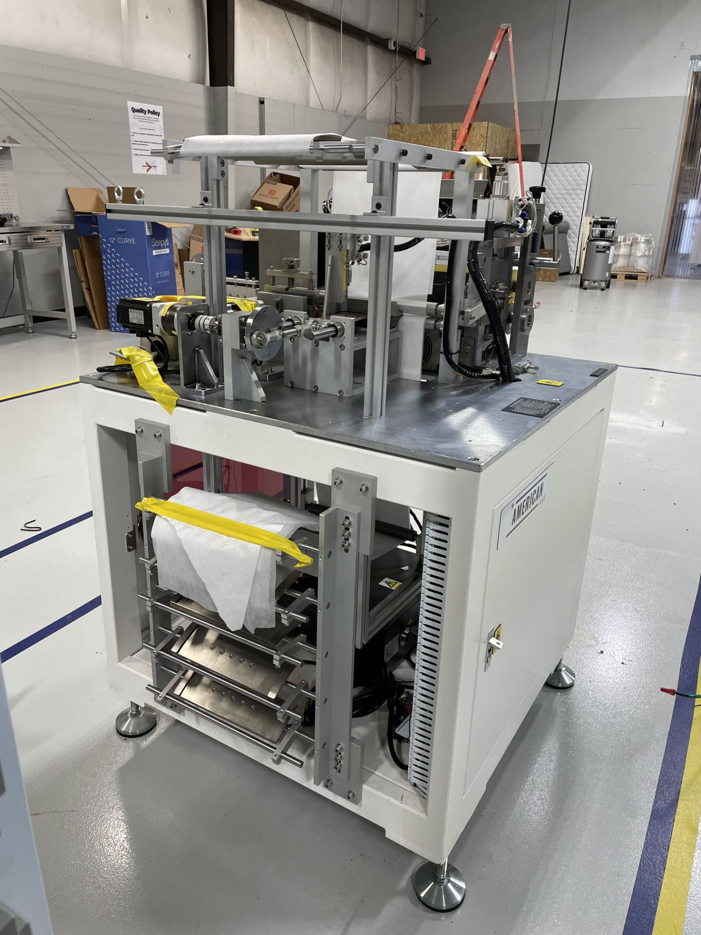 N95 Capable Mask Machine & PFM Hawk flow wrapper - Image 181 of 202