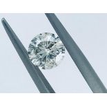 1 DIAMOND CLARITY ENHANCED 0,98 CT I - I1 - SHAPE BRILLANT - CERT NONE - C20404-2