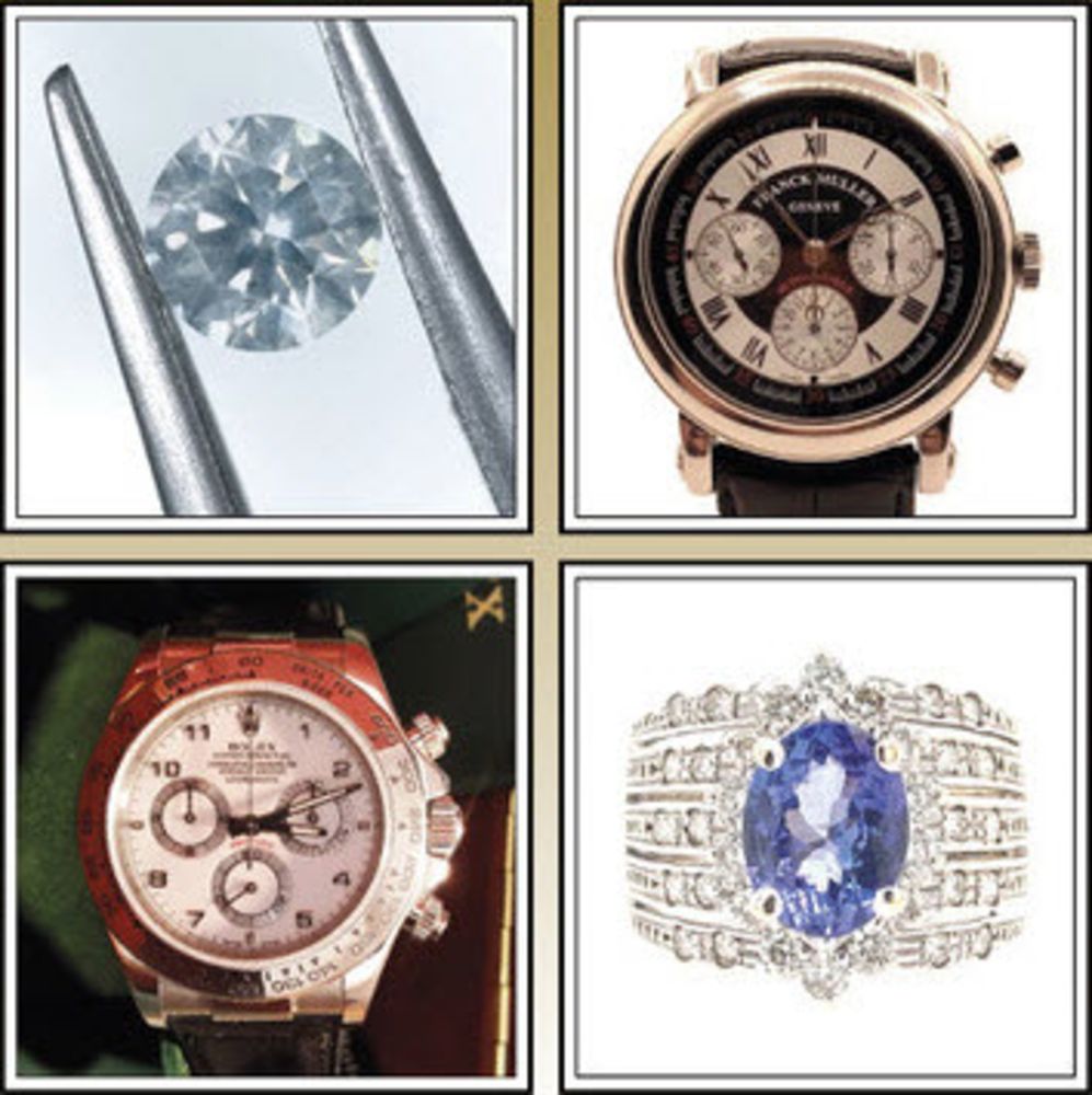 103 - Diamonds, Jewels and watches