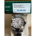 Brand Rolex Model Milgauss Reference number 116400 Movement Automatic Case material Steel Bracelet