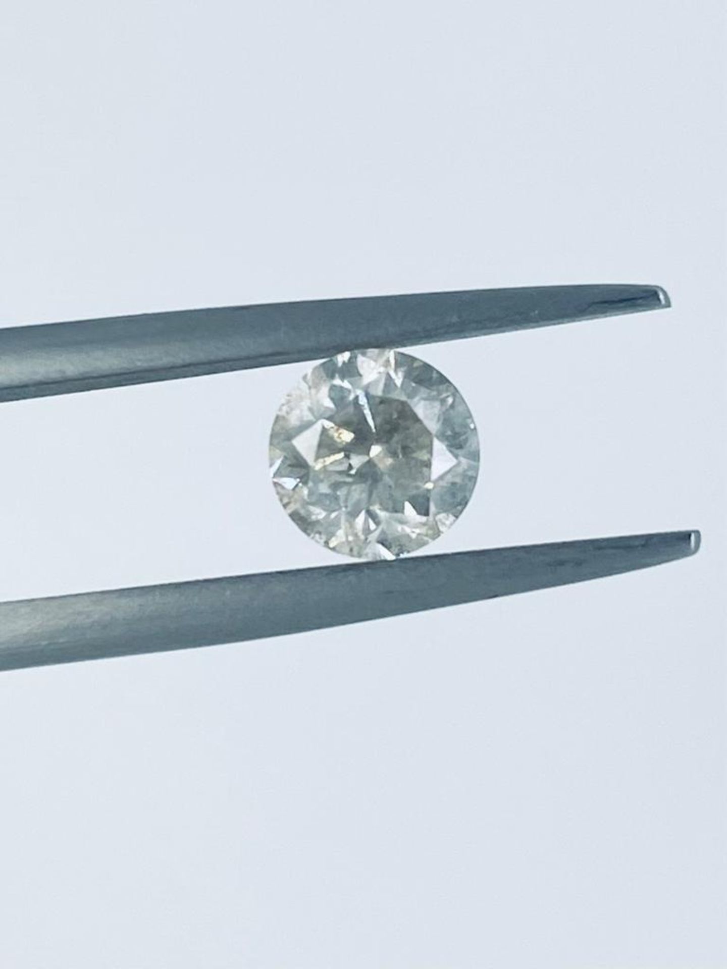 1 DIAMOND 1,07 CT K - I1 - SHAPE BRILLANT - CERT ID - C20408-37 - Image 2 of 4