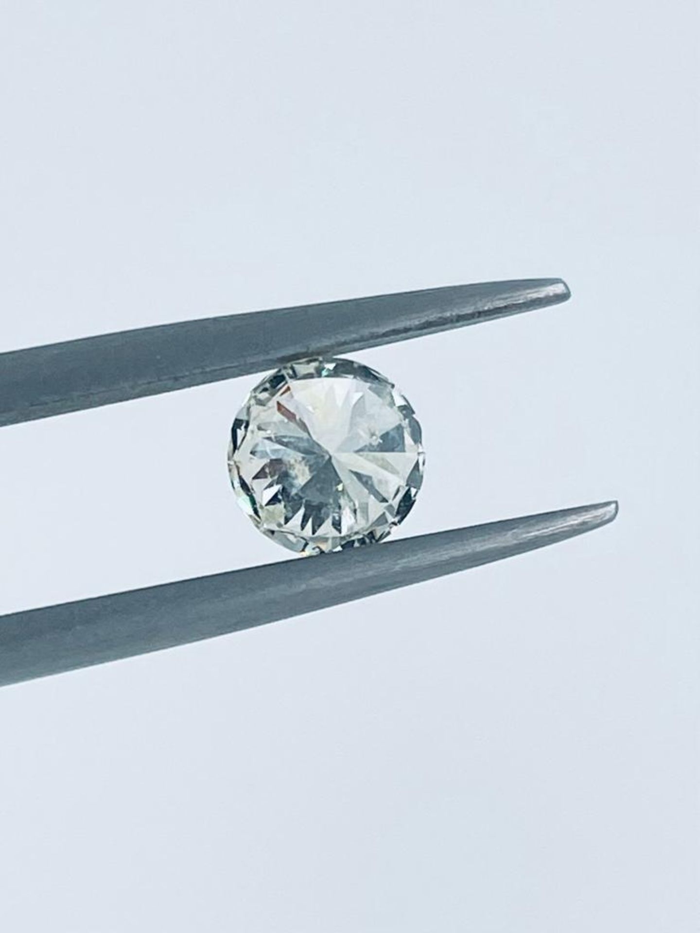 1 DIAMOND CLARITY ENHANCED 0,98 CT I - I1 - SHAPE BRILLANT - CERT NONE - C20404-2 - Bild 3 aus 4