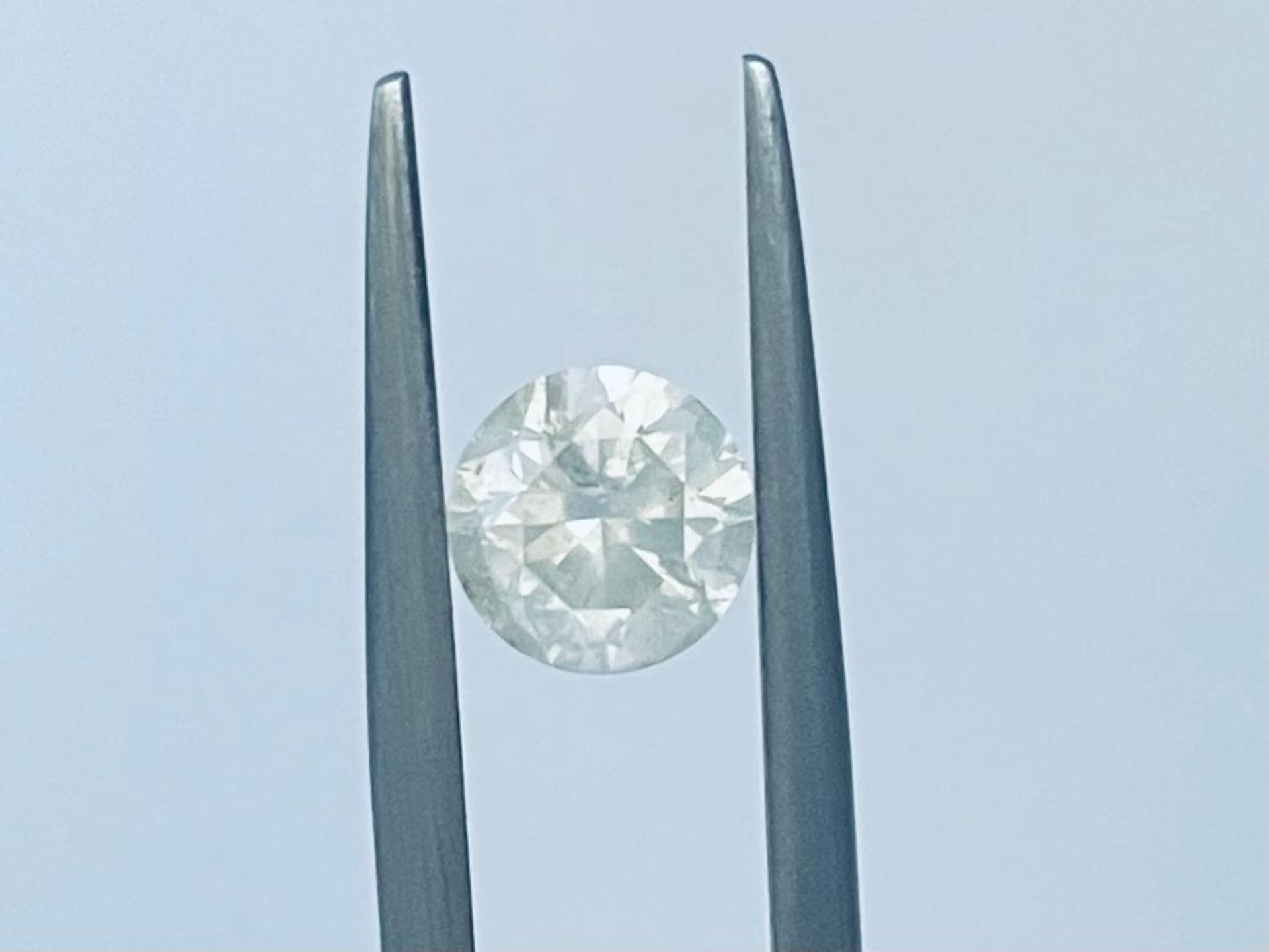 1 DIAMOND 1,13 CT J - I3 - SHAPE BRILLANT - CERT ID - C20409-6 - Bild 2 aus 4