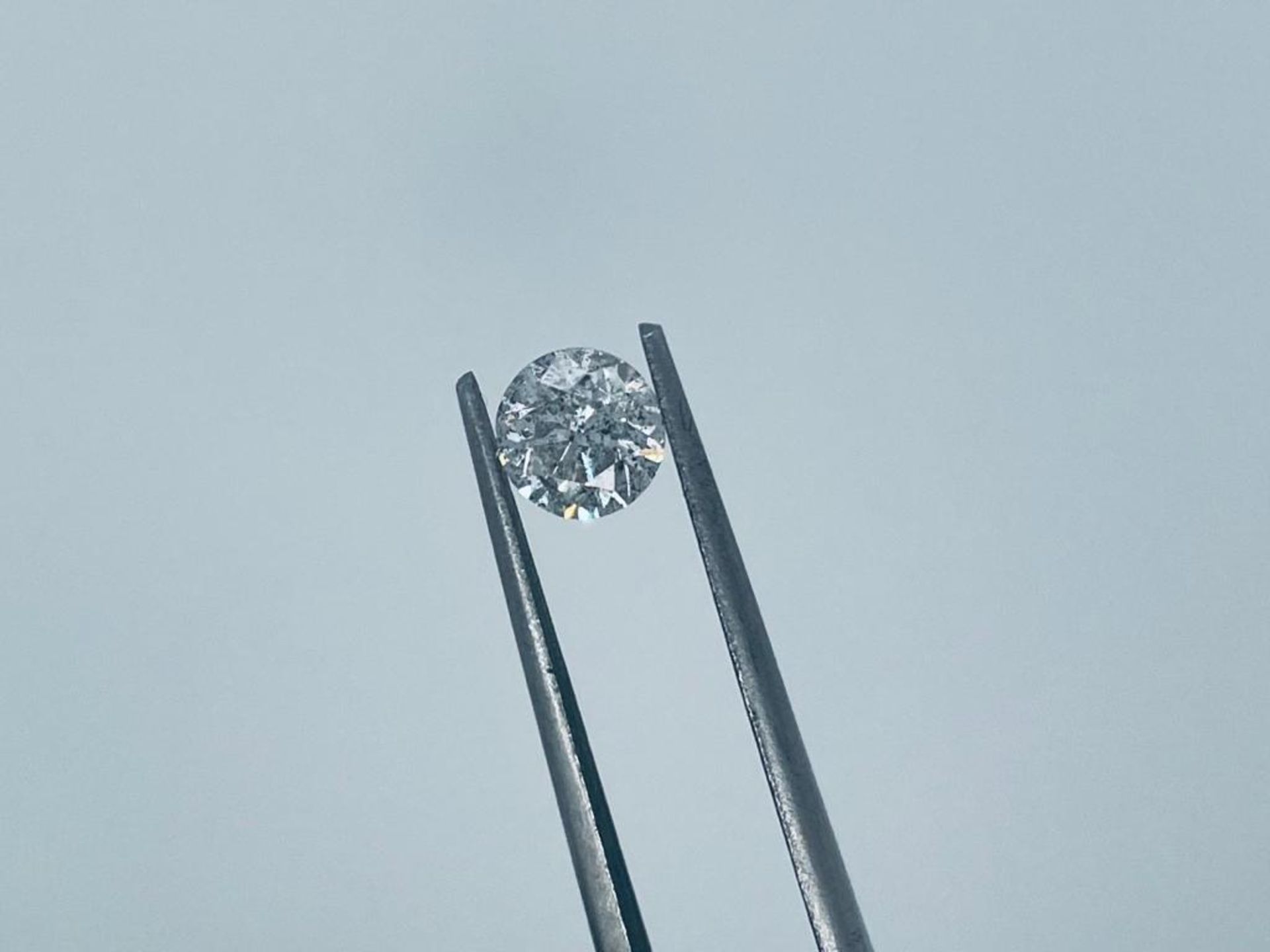1 DIAMOND 1,02 CT F - F. GRAY - SHAPE BRILLANT - CERT GIA - C90907-1