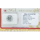 1 DIAMOND 4,38 CT G - I2 - SHAPE BRILLANT - CERT SGL - C20305-5