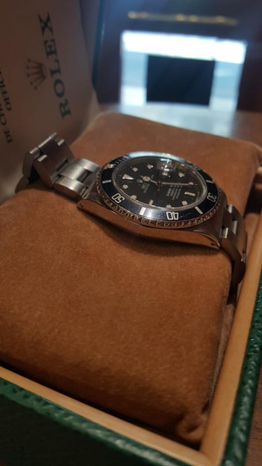 Brand: ROLEX Submariner Date model (watch) Reference number 16800 Automatic charge Material of the - Image 3 of 5