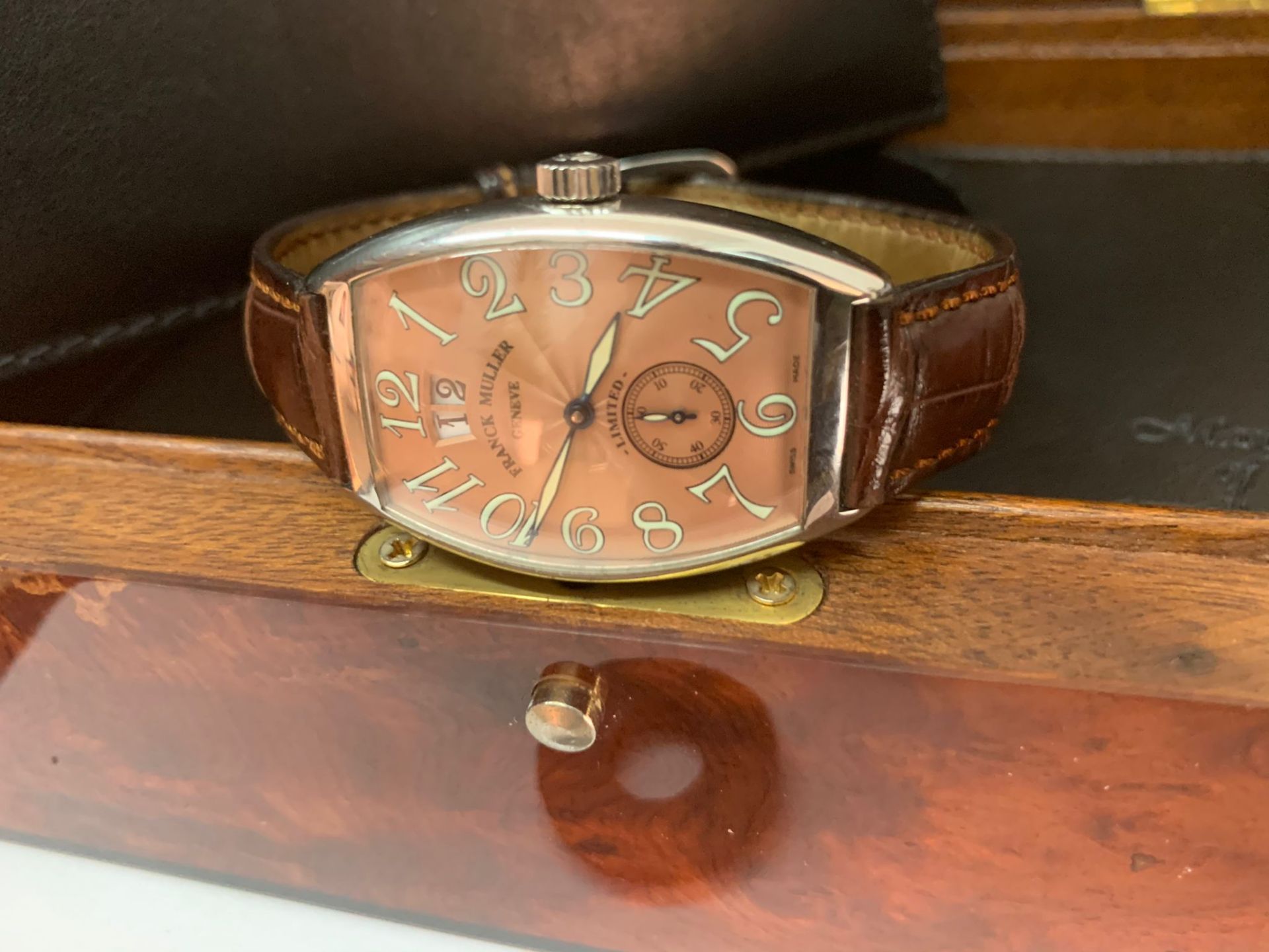 Brand Franck Muller Model Cintrée Curvex Reference number 2851 S6 Movement Automatic Case material