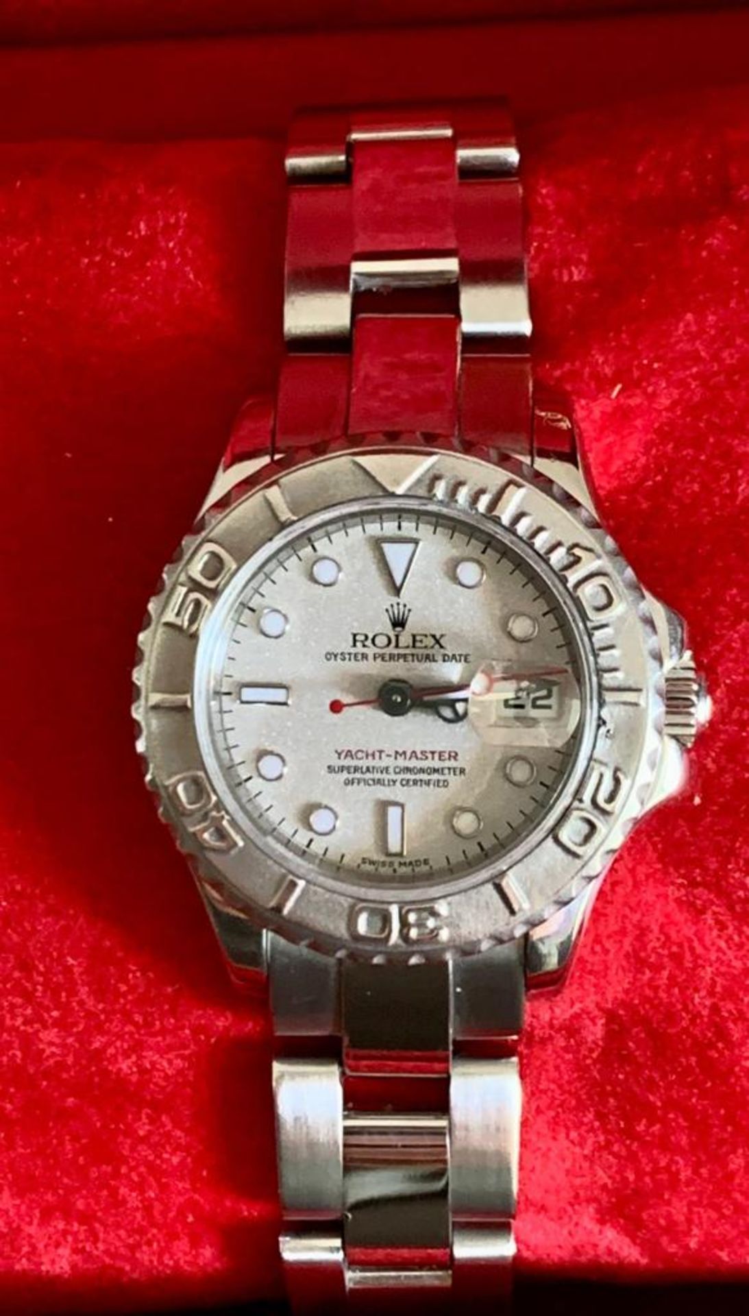ROLEX YACHT-MASTER 169622 BOX AND WARRANTY - Image 2 of 13