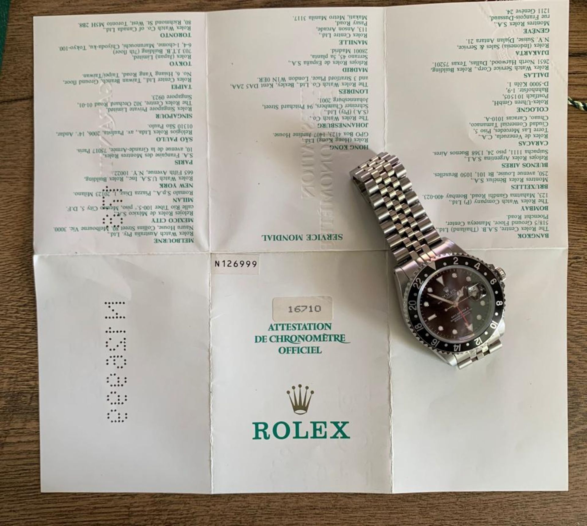 Rolex GMT-Master II 16710LN - Image 12 of 15