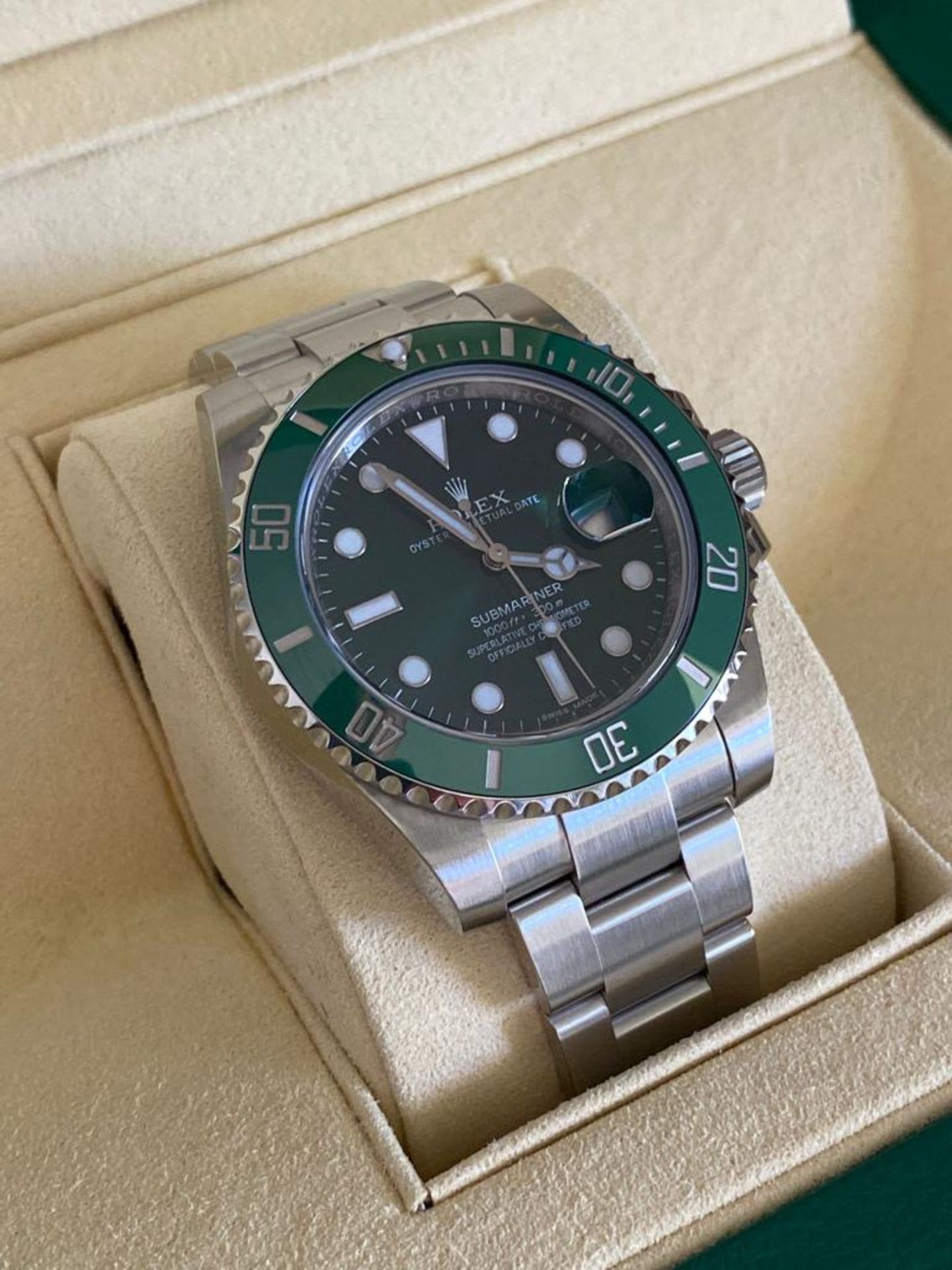 ROLEX SUBMARINER HULK FULL SET WATCH - Bild 7 aus 13