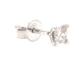 14K WHITE GOLD 0.37 GR DIAMOND EARRIN GR 0.17 CT - ER20405