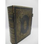 A Victorian leather bound Illustrated Holy Bible