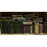 A collection of various antique and vintage hardback books etc including a set of The Gazetteer of