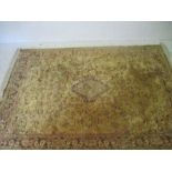 Beige ground rug 261cm x 181cm