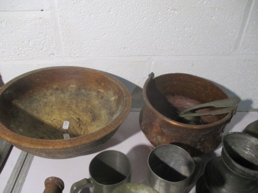 A large collection of Pewter, copper etc. - Image 13 of 13