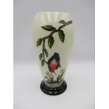 A Lorna Bailey "Old Kingfisher" vase - height 26cm