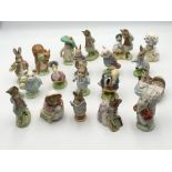 A collection of 19 Royal Albert Beatrix Potter figurines to include Jemima Puddleduck and the Foxy