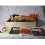 A collection of Meccano along with various manuals etc.