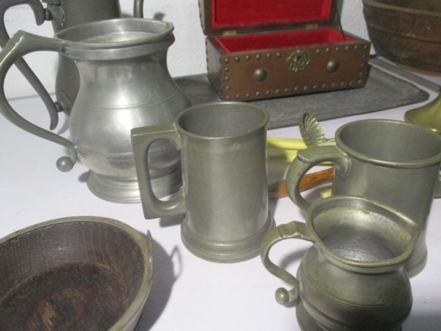 A large collection of Pewter, copper etc. - Image 10 of 13