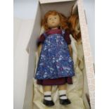 A boxed vintage Gotz doll from the "Fanoche and her Friends" range - height approx. 50cm