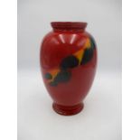 A Poole Pottery Odyssey vase - height 22cm