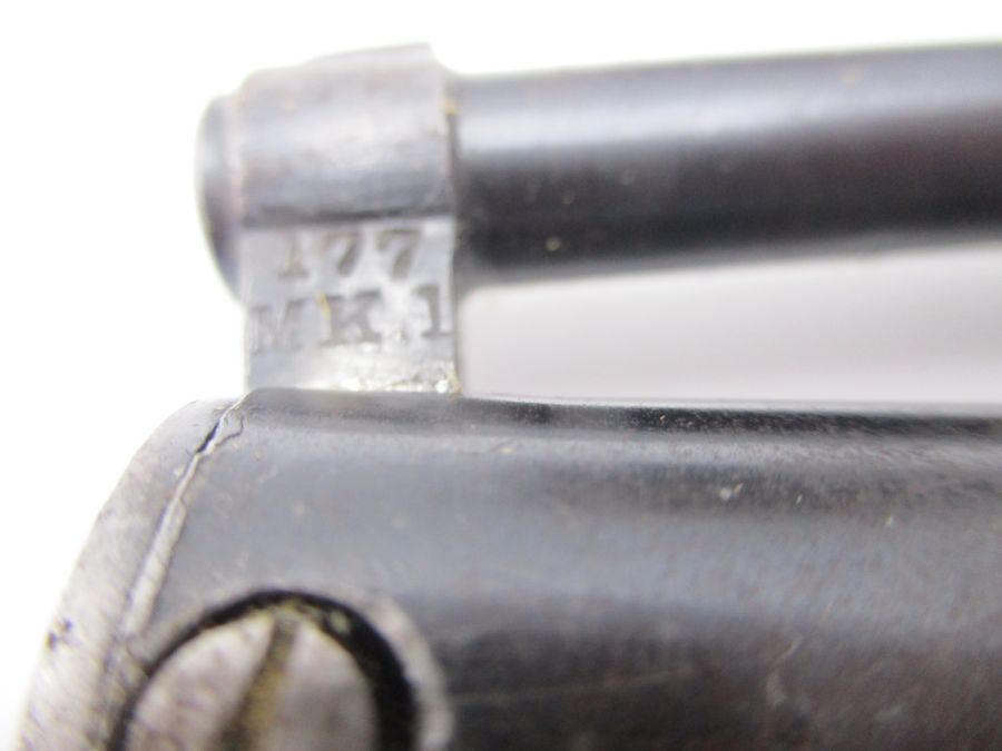 A boxed Webley & Scott Mark 1 air pistol, serial number 58127 - Bild 4 aus 9