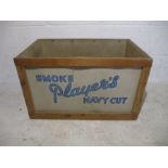 A Smoke Player's Navy Cut crate