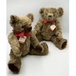 Clemens Teddy Bears Fuzzy and Wuzzy both are Limited Edition No.34 & 78 of 100 specials for Teddy