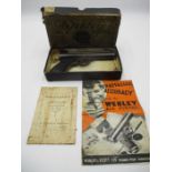 A boxed Webley & Scott Mark 1 air pistol, serial number 58127
