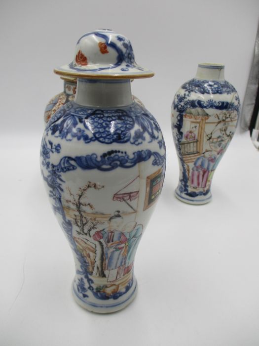Three oriental vases, all A/F - Image 42 of 42