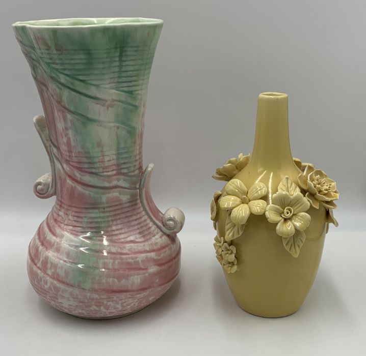 A small collection of ceramics including Royal Doulton Winston Churchill jug, Sylvac vase etc. - Image 2 of 6