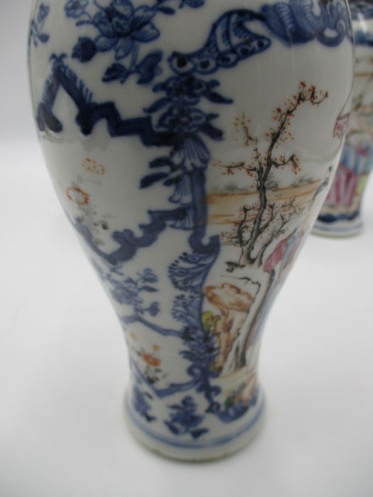 Three oriental vases, all A/F - Image 35 of 42