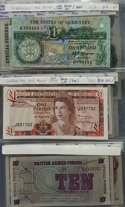 A collection of British banknotes including Northern Ireland, Scotland, Channel Islands etc. - Image 2 of 19