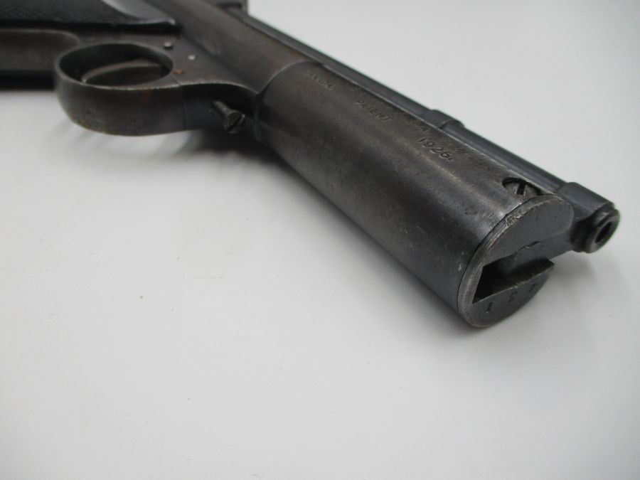 A boxed Webley & Scott Mark 1 air pistol, serial number 58127 - Bild 8 aus 9