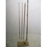 A Hardy Bros. Ltd "The Hook Murdock Rod" four piece fishing rod with carry bag