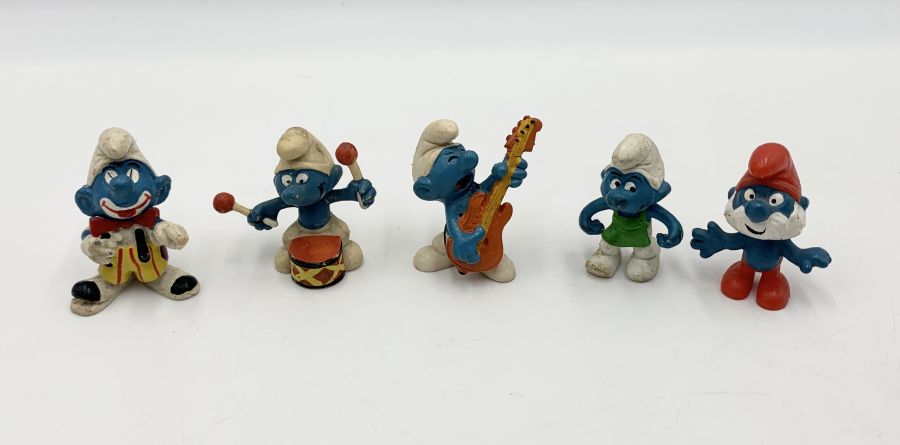 A collection Schleich vintage Smurf figures - Bild 3 aus 6