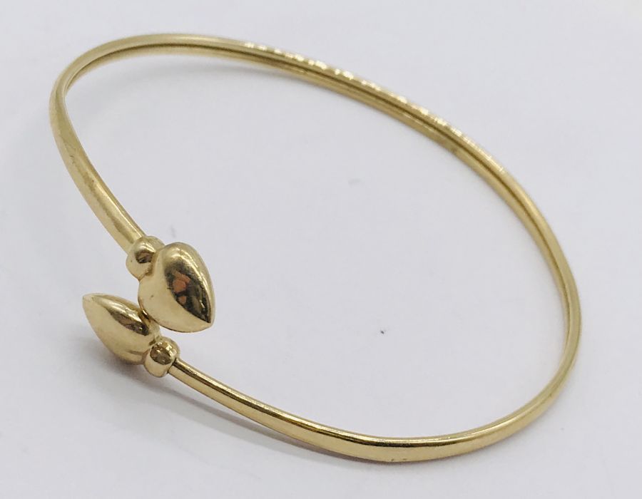A 9ct gold bracelet, weight 3.1g