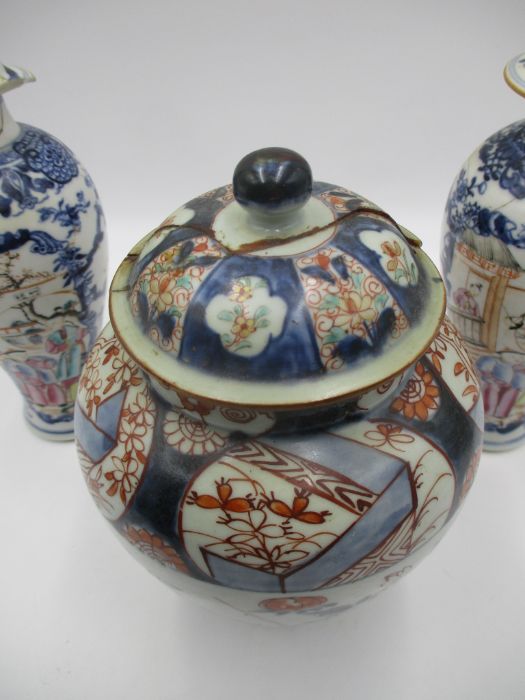 Three oriental vases, all A/F - Image 4 of 42