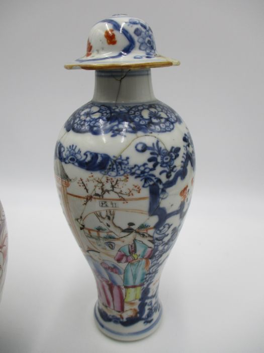 Three oriental vases, all A/F - Image 2 of 42
