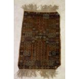 A small eastern prayer rug