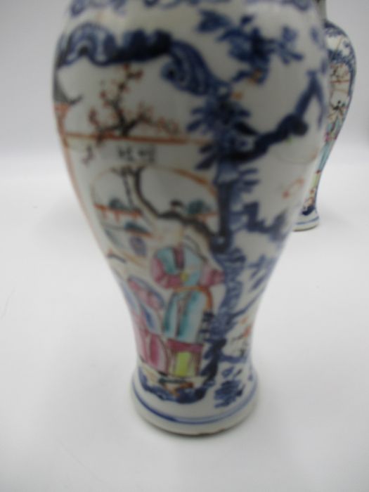 Three oriental vases, all A/F - Image 33 of 42
