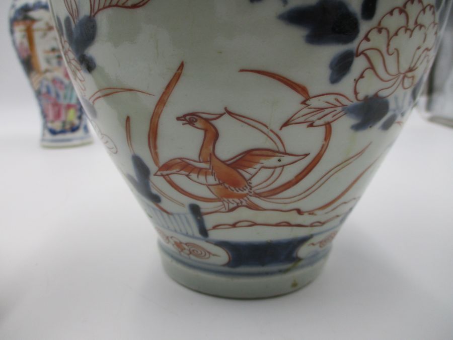 Three oriental vases, all A/F - Image 9 of 42