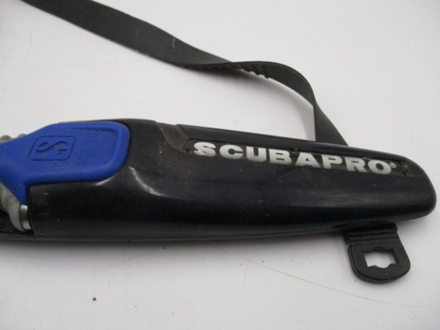 An Italian made Scubapro knife in scabbard - Image 6 of 7