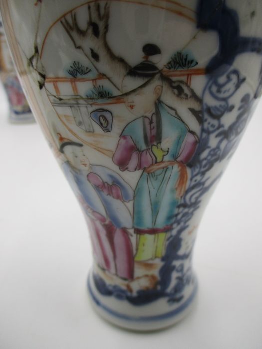 Three oriental vases, all A/F - Image 19 of 42