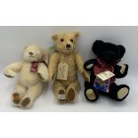 Three jointed Merrythought Teddy bears including The Ironbridge Bear, Timmy the Teddy 177/1945 and