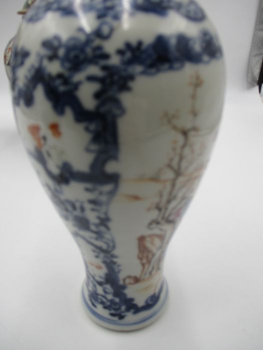 Three oriental vases, all A/F - Image 25 of 42