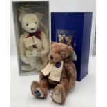 A Merrythought International Collectors bear in original box along with a Merrythought limited