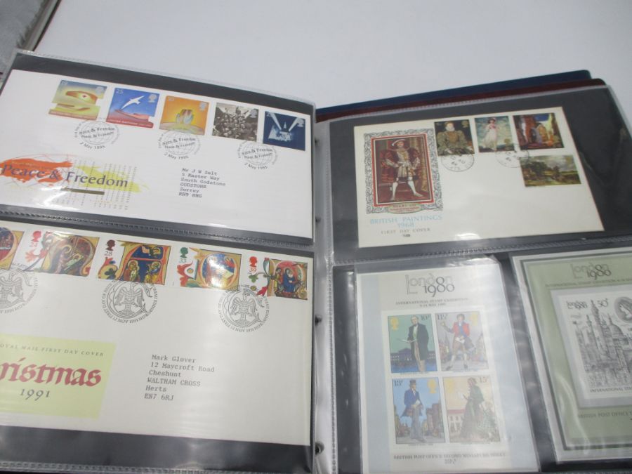 A selection of first day covers over four albums from the UK and worldwide. Also includes an album - Image 24 of 24