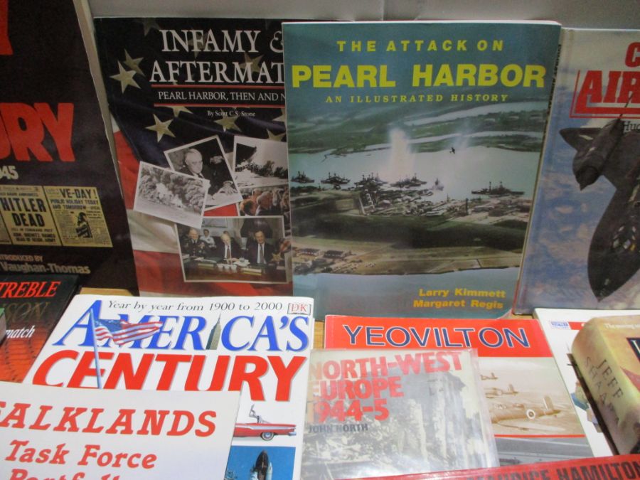 A large collection of books (mainly reference) on various subjects including military conflict & - Image 5 of 11