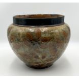 Royal Doulton stoneware Planter / Jardinière, in the Autumn Leaves pattern, numbered 2109, dia.27cm